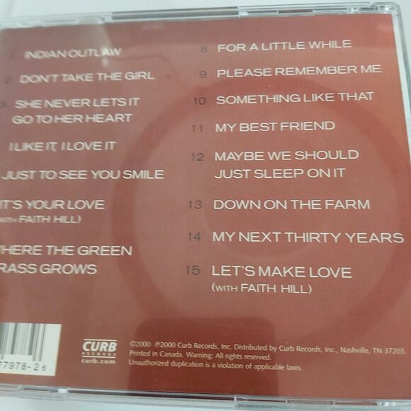 Tim McGraw Music Lot of 7 Audio CDs Cases in Good Condition - Picture 9 of 9